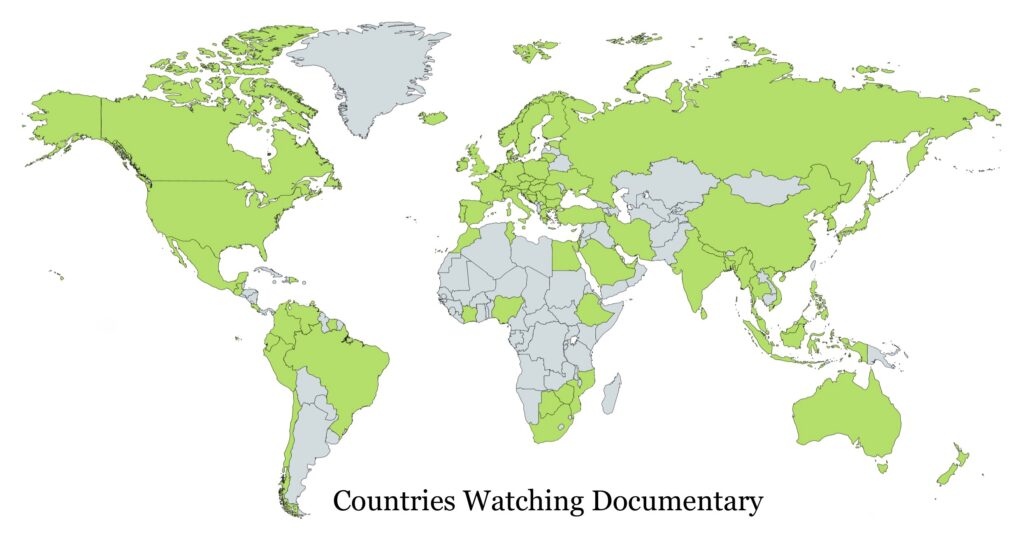 I am Natural Bodybuilder - World Map